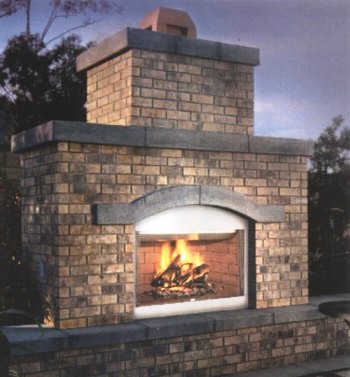 Vanguard is proud to introduce the new 36" and 42" Outdoor Wood Burning Fireplaces.